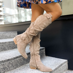 Lis - Freizeitstiefel für Frauen in Beige