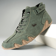 Elias | Rutschfeste Schuhe für empfindliche Füße (Unisex) in Grün