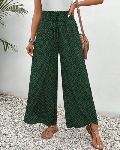 Zanab - damenhose mit geometrischem druck