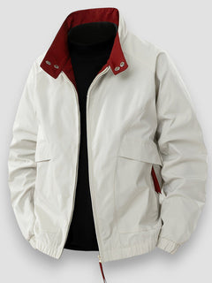 West - Leichte Frühlingsjacke in Weiß
