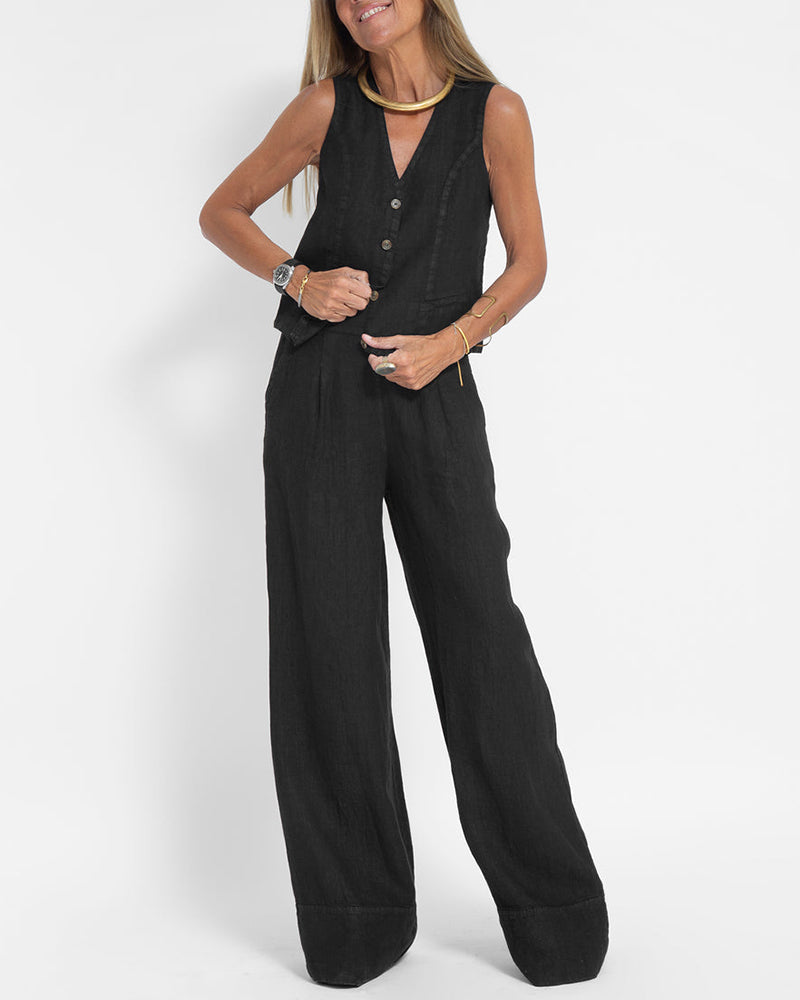 Damen Lässig Zweiteiliges Set | Sommer