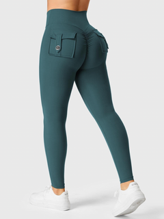 Zerovix | Atmungsaktive Leggings für Damen Sommer Fit in Blaugrün