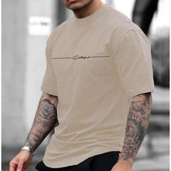 Nohal | Winddichte Herren-T-Shirts in Braun