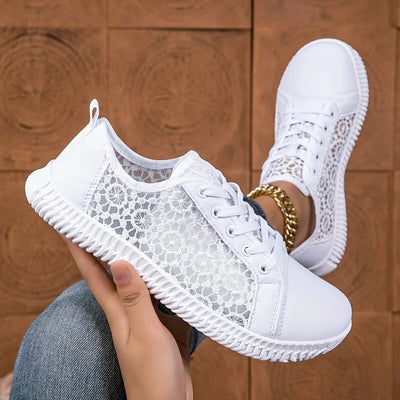 Damskie | Atmungsaktive Slip-On-Mokassins aus Mesh für Damen