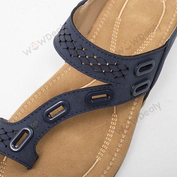 Tiziana® | Bequeme, rutschfeste, flache Sandalen für Damen