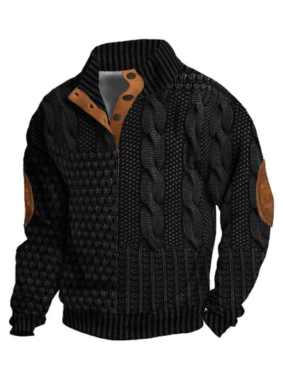 Lukas™ Lässiger Strukturierten Pullover