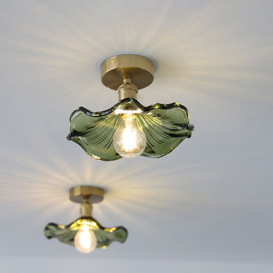 Zenith - Hibiscus-Glas-Deckenlampe
