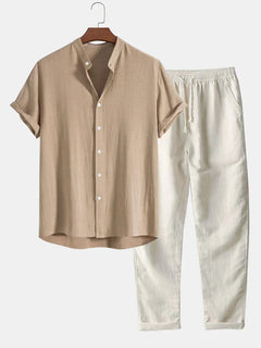 Tucker - Hemd und hose in einem set in Beige