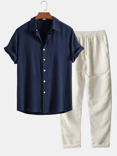 Tucker - Hemd und hose in einem set in Navy Blau