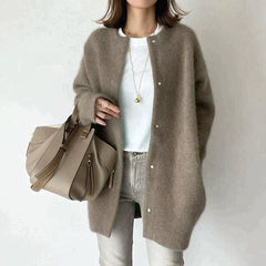 Alisa - Elegante Jacke in Braun
