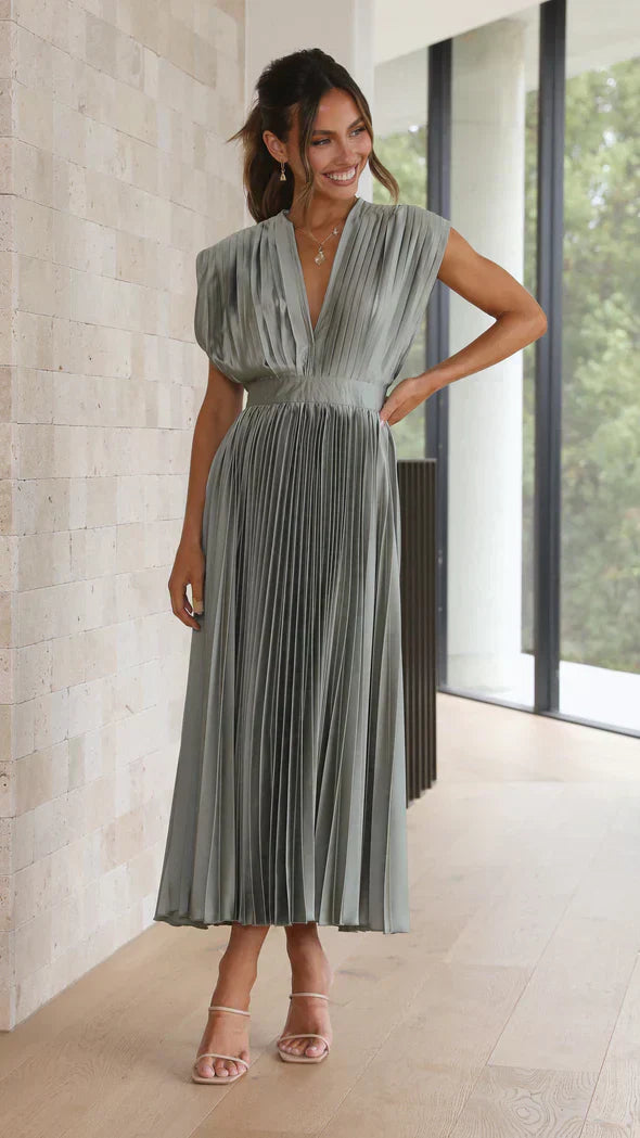 CLARA - Damen-Seidenkleid