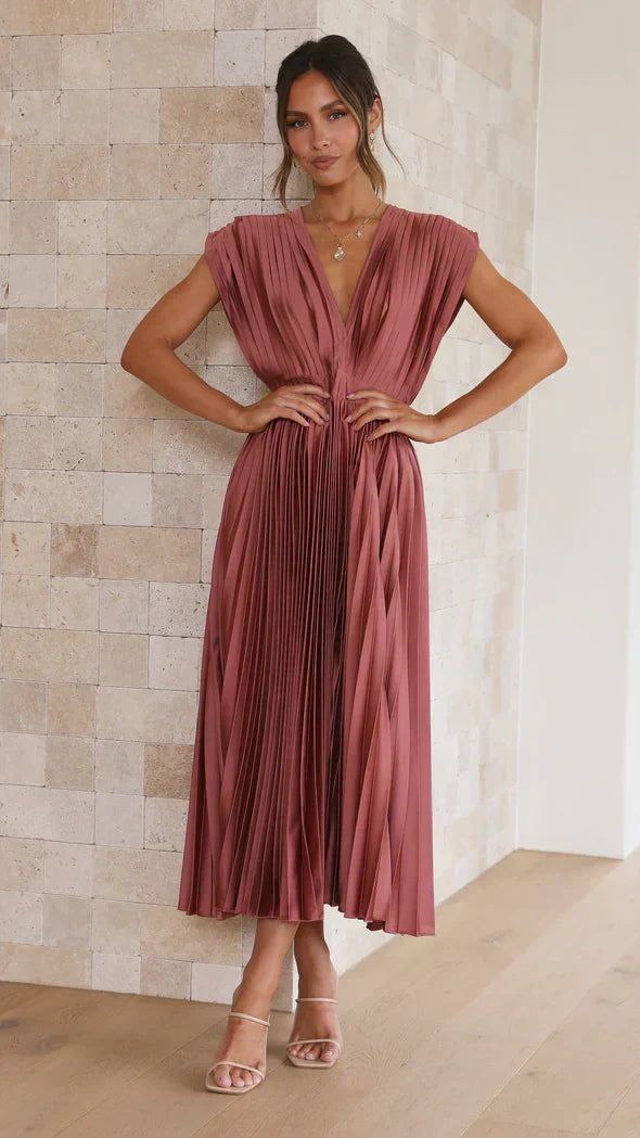 CLARA - Damen-Seidenkleid