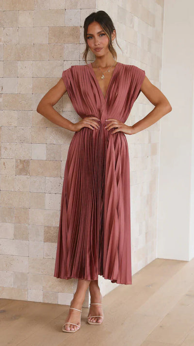 CLARA - Damen-Seidenkleid