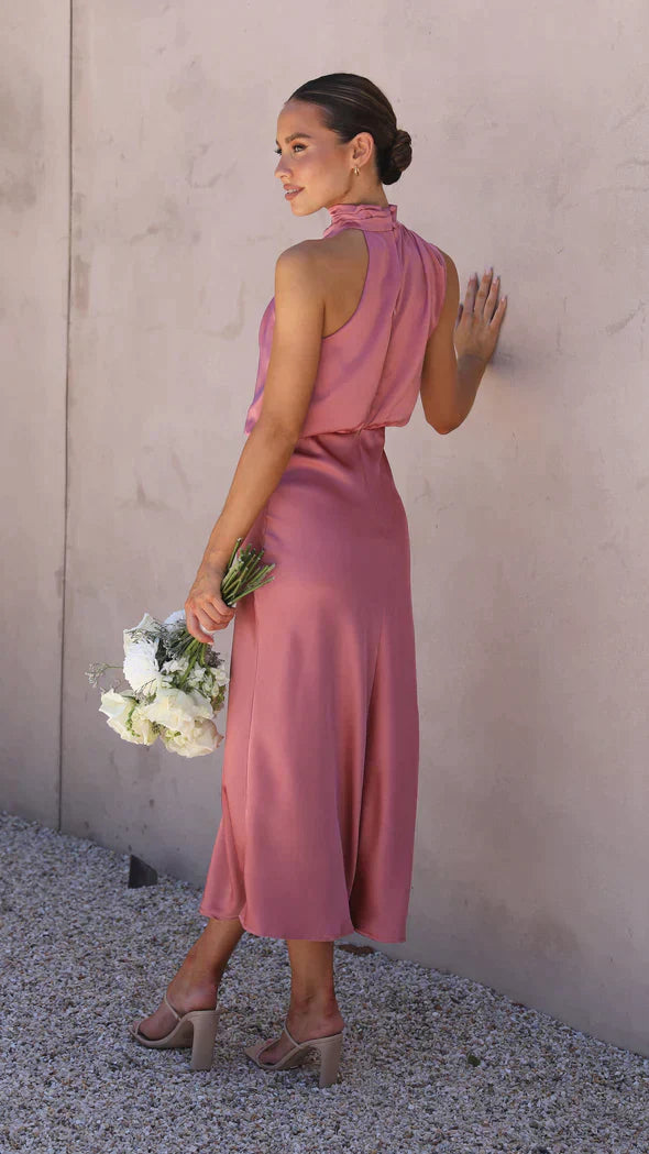 Elegantes Neckholder-Kleid für Damen