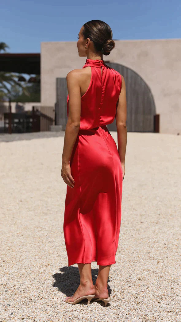 Elegantes Neckholder-Kleid für Damen