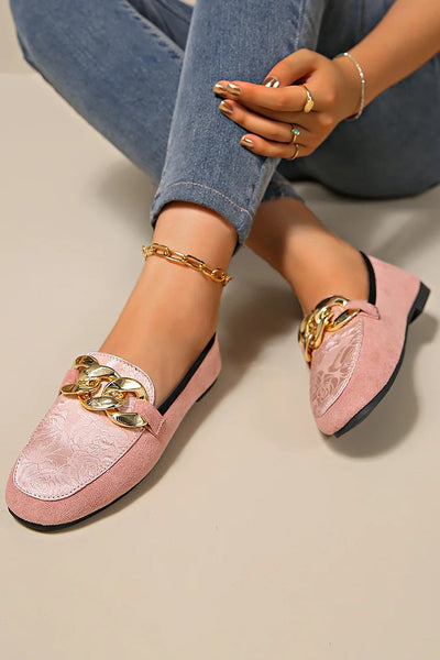 Brzyna - Elegante Loafers mit dekorativem Kettendetail