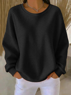 Xanthea - Softtouch-Langarmshirt in Schwarz