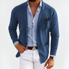 Andreas™ | Leichte und elegante Jacke für Herren in Blau