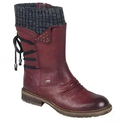Damen-Winterstiefeletten | Schnürung