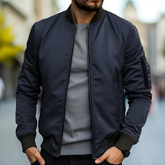 Brenner™ | Herren Leichte Bomberjacke in Blau