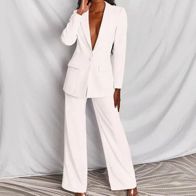 Morgana - chic blazer & hose set