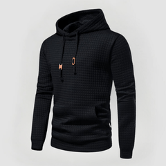 ADAM - PULLOVER MIT VERSTELLBARER KAPUZE in Schwarz