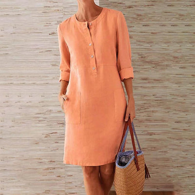 Tina - Stilvolles Damen Freizeit Kleid