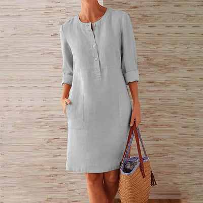 Tina - Stilvolles Damen Freizeit Kleid