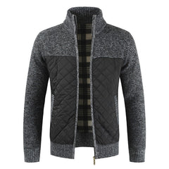 Niklas | Strickjacke für Herren in Dunkelgrau