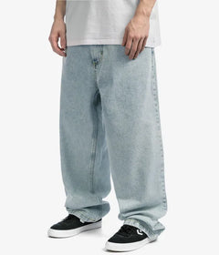 Vintage Baggy-Jeans für Herren in Hellblau
