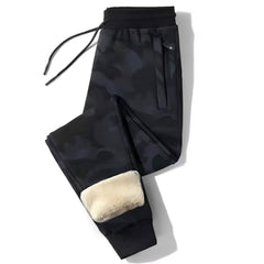 Theo - Bequeme und warme Hose in Schwarz/Grau