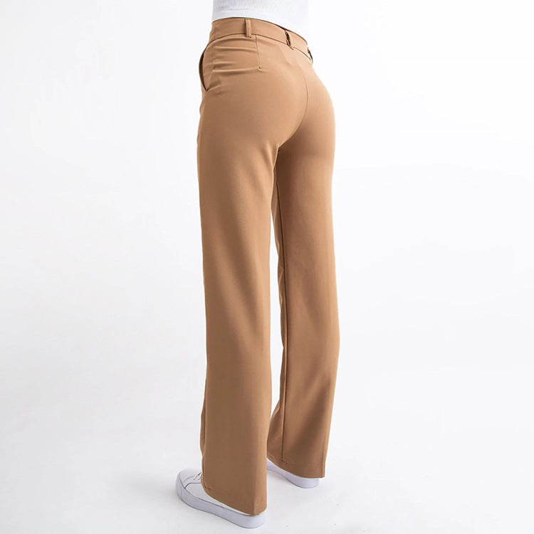 Anpassbare Gerade Hosen aus flexiblem Synthetikstoff