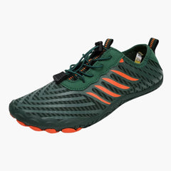 Unisex Barfuß schuhe mit elastischem Verschluss für Outdoor-Aktivitäten in Grün 2