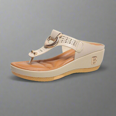 Norlaine | Orthopädische Sandalen für den Sommerkomfort in Cremeweiß