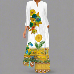 Krimhildis | Luftiges Maxikleid für elegante Sommertage in VLCXCQ 16