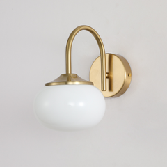 Nuit - Marshmallow Wandlampe in Weiß