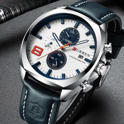 Wasserdichte Militär-Chronographen-Sportuhr