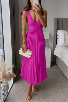 Tinsley | A-Linien Maxi Hochzeitsgastkleid in Rosa