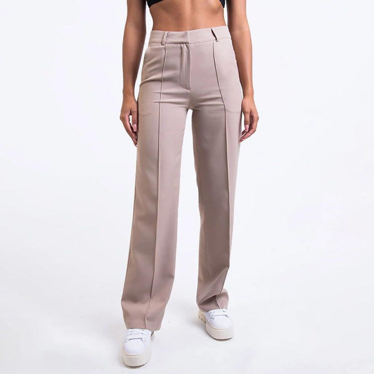 Anpassbare Gerade Hosen aus flexiblem Synthetikstoff