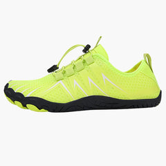 Unisex Barfuß schuhe mit elastischem Verschluss für Outdoor-Aktivitäten in Grün 1