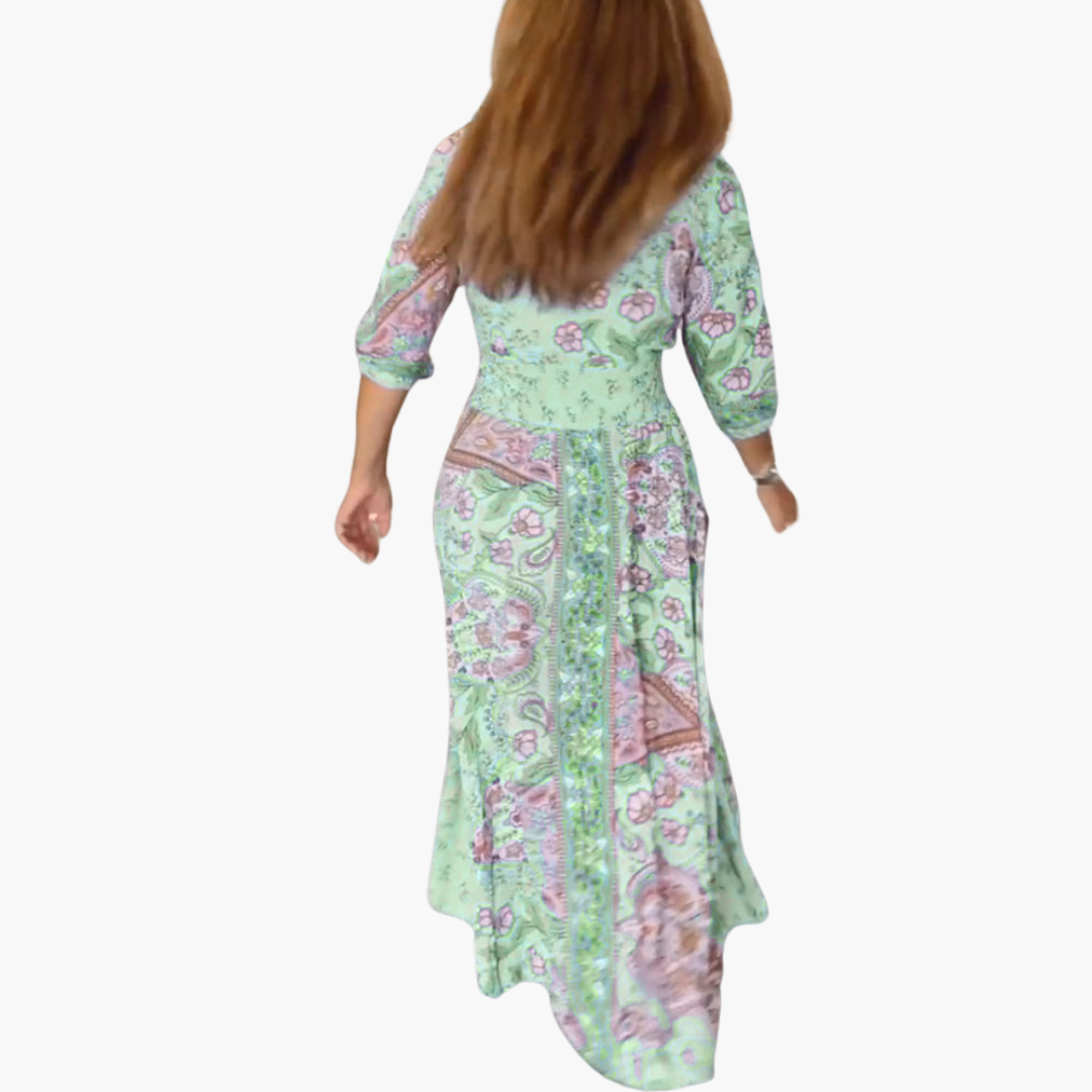 Andrea | Bohemian Flow Maxikleid