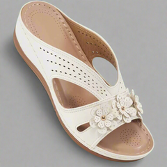 Sibindra | Orthopädische Sandalen für empfindliche Füße in Weiß