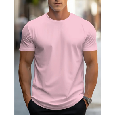 Brian - Klassisches Herren-T-Shirt mit kurzen Ärmeln