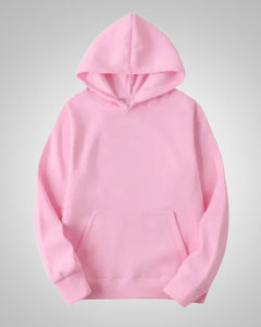 Aiden | Herren Lässiger Oversized Pullover mit Kapuze in Rosa