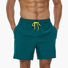 Schnelltrocknende Stretchshorts für Herren - Ideal für Sport & Freizeit in Türkis