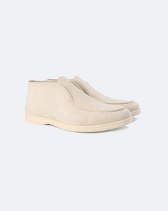 Enno – High-Top Loafer Herren Wildleder Stylisch Bequem in Beige