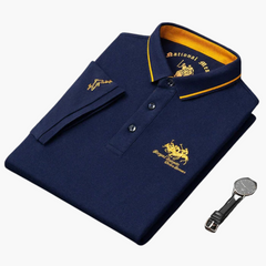 Adrian | Poloshirts für Herren in Marineblau