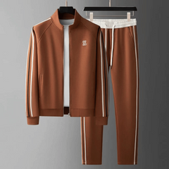JOHAN™ | PREMIUM-TRAININGSANZUG-SET in Braun