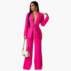Lore | Elegantes Zweiteiliges Set in Rosa