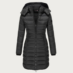 Simone™ | Wasserdichte Winterjacke für Damen in Schwarz